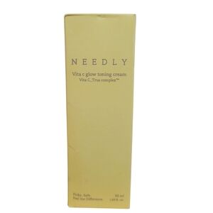 Needly Vita C Glow Toning Cream Brightening Cream Anti Aging 1.69oz Sealed
